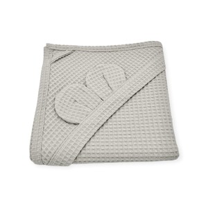 Ręcznik niemowlęcy wafelkowy Beż 100x100cm   