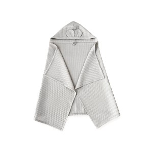 Ręcznik dziecięcy wafelkowy Beż 70x130cm  